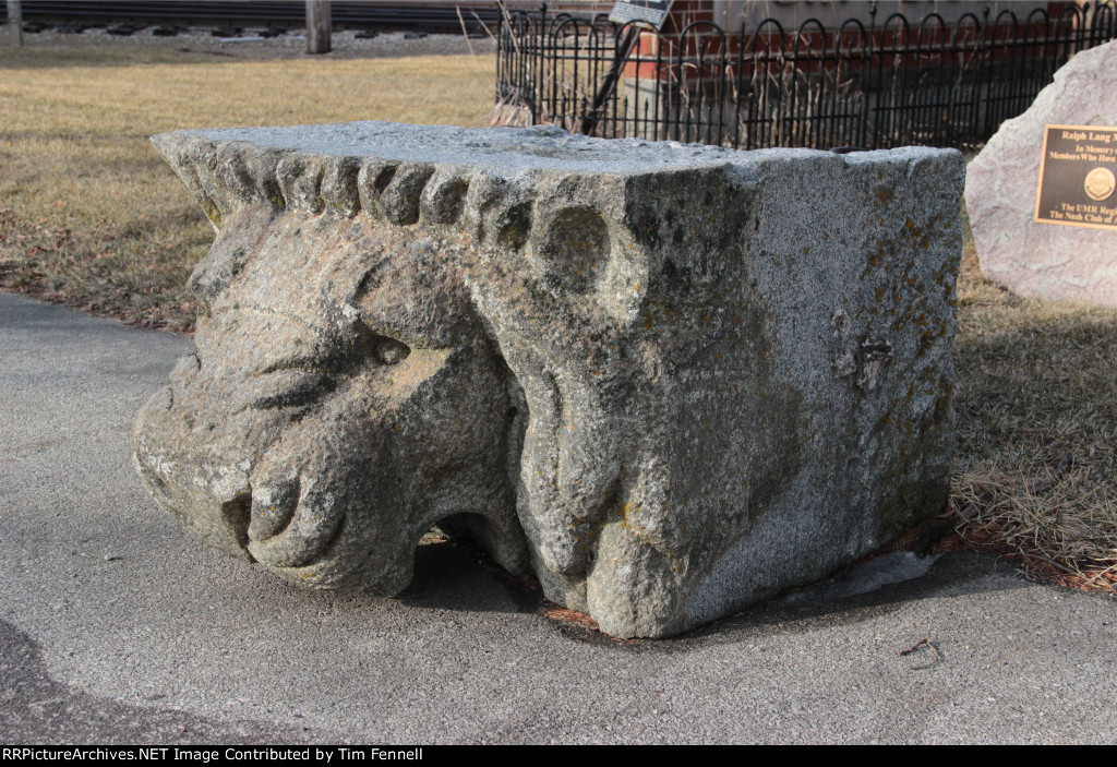 LaSalle Street Station Granite Lion